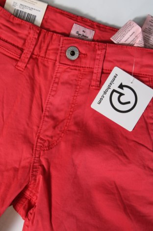 Детски къс панталон Pepe Jeans, Размер 9-10y/ 140-146 см, Цвят Червен, Цена 68,00 лв.