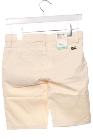 Детски къс панталон Pepe Jeans, Размер 11-12y/ 152-158 см, Цвят Екрю, Цена 38,76 лв.