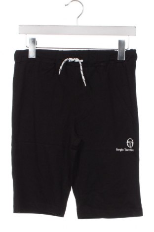 Детски къс панталон Sergio Tacchini, Размер 13-14y/ 164-168 см, Цвят Черен, Цена 57,60 лв.