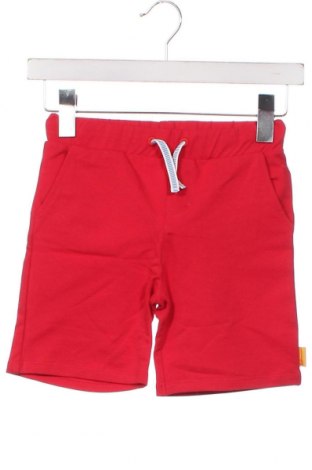Детски къс панталон Steiff, Размер 6-7y/ 122-128 см, Цвят Червен, Цена 36,72 лв.