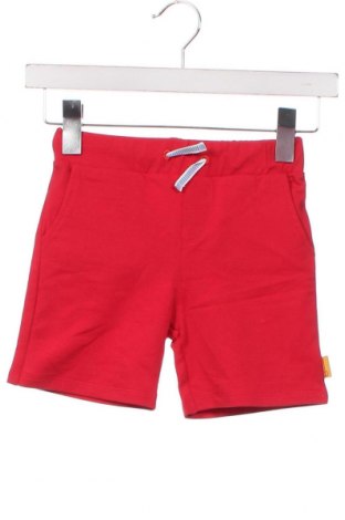 Детски къс панталон Steiff, Размер 4-5y/ 110-116 см, Цвят Червен, Цена 40,80 лв.