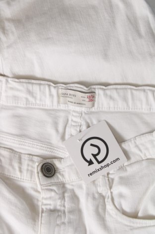Dětské krátké kalhoty  Zara, Velikost 13-14y/ 164-168 cm, Barva Bílá, Cena  152,00 Kč