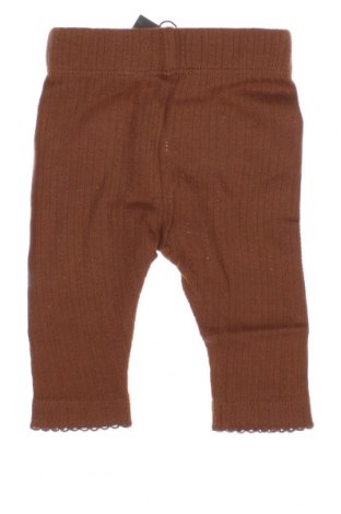 Gyerek leggings Bruuns Bazaar, Méret 0-1m / 50 cm, Szín Barna, Ár 7 440 Ft