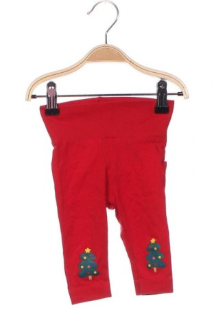 Dziecięce legginsy H&M, Rozmiar 2-3m/ 56-62 cm, Kolor Czerwony, Cena 18,62 zł