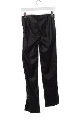 Pantaloni din piele, de copii Gina Tricot, Mărime 12-13y/ 158-164 cm, Culoare Negru, Preț 42,37 Lei