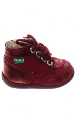 Detské topánky  Kickers, Veľkosť 18, Farba Červená, Cena  61,86 €