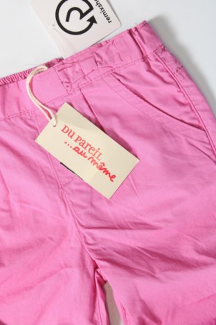 Детски панталон Du Pareil Au Meme, Размер 18-24m/ 86-98 см, Цвят Розов, Цена 17,82 лв.
