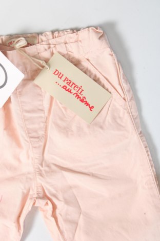 Детски панталон Du Pareil Au Meme, Размер 9-12m/ 74-80 см, Цвят Розов, Цена 11,55 лв.
