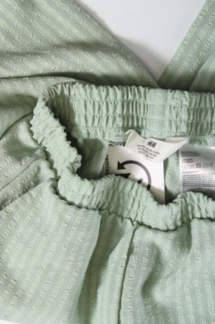 Dziecięce spodnie H&M, Rozmiar 15-18y/ 170-176 cm, Kolor Zielony, Cena 67,17 zł
