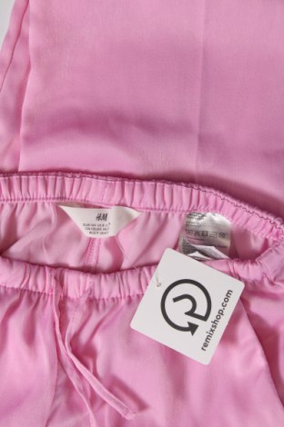 Dziecięce spodnie H&M, Rozmiar 7-8y/ 128-134 cm, Kolor Różowy, Cena 36,32 zł