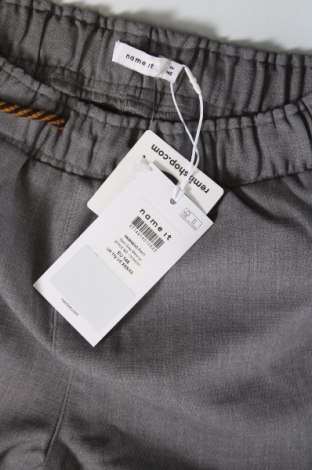Детски панталон Name It, Размер 10-11y/ 146-152 см, Цвят Сив, Цена 68,00 лв.