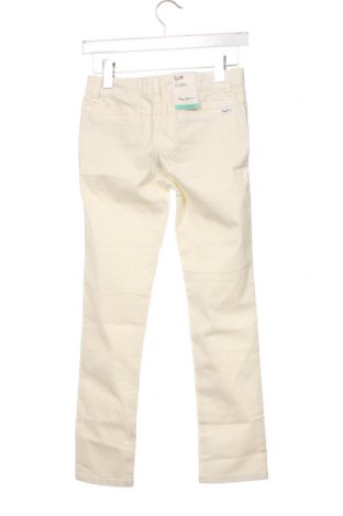 Kinderhose Pepe Jeans, Größe 8-9y/ 134-140 cm, Farbe Ecru, Preis 9,64 €