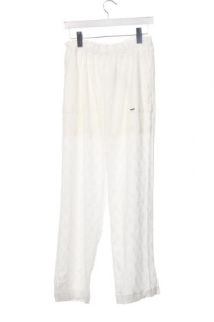 Детски панталон Pepe Jeans, Размер 15-18y/ 170-176 см, Цвят Бял, Цена 38,25 лв.