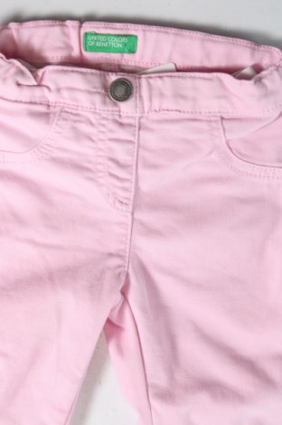 Detské nohavice  United Colors Of Benetton, Veľkosť 18-24m/ 86-98 cm, Farba Ružová, Cena  7,83 €