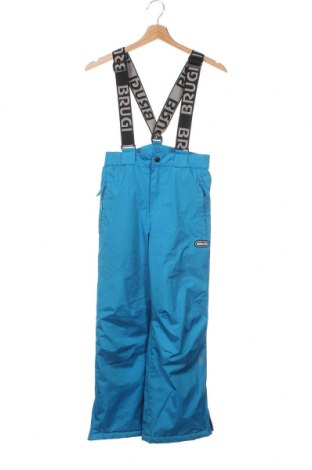 Pantaloni pentru copii pentru sporturi de iarnă Brugi, Mărime 8-9y/ 134-140 cm, Culoare Albastru, Preț 50,60 Lei