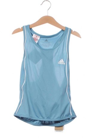 Μπλουζάκι αμάνικο παιδικό Adidas, Μέγεθος 11-12y/ 152-158 εκ., Χρώμα Μπλέ, Τιμή 12,06 €