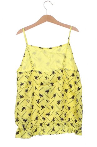 Μπλουζάκι αμάνικο παιδικό Calvin Klein, Μέγεθος 15-18y/ 170-176 εκ., Χρώμα Κίτρινο, Τιμή 26,29 €
