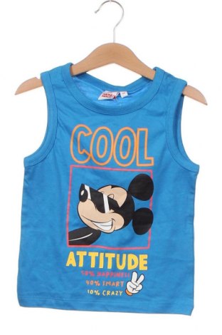 Μπλουζάκι αμάνικο παιδικό Disney, Μέγεθος 2-3y/ 98-104 εκ., Χρώμα Μπλέ, Τιμή 8,25 €