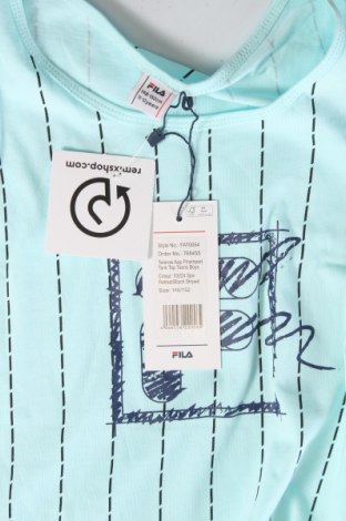 Μπλουζάκι αμάνικο παιδικό FILA, Μέγεθος 11-12y/ 152-158 εκ., Χρώμα Μπλέ, Τιμή 6,06 €