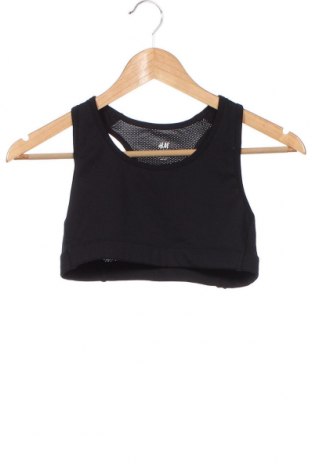 Μπλουζάκι αμάνικο παιδικό H&M Sport, Μέγεθος 14-15y/ 168-170 εκ., Χρώμα Μαύρο, Τιμή 6,44 €