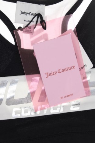 Μπλουζάκι αμάνικο παιδικό Juicy Couture, Μέγεθος 6-7y/ 122-128 εκ., Χρώμα Μαύρο, Τιμή 17,33 €