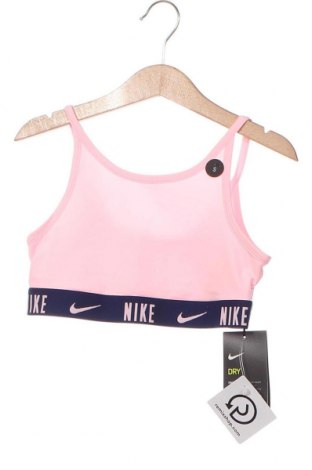 Μπλουζάκι αμάνικο παιδικό Nike, Μέγεθος 7-8y/ 128-134 εκ., Χρώμα Ρόζ , Τιμή 25,26 €