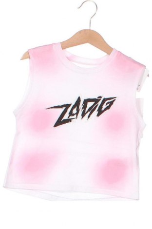 Μπλουζάκι αμάνικο παιδικό Zadig & Voltaire, Μέγεθος 2-3y/ 98-104 εκ., Χρώμα Ρόζ , Τιμή 21,34 €
