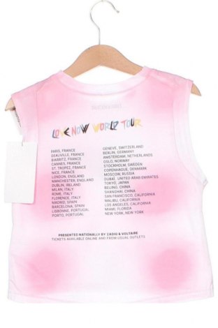 Μπλουζάκι αμάνικο παιδικό Zadig & Voltaire, Μέγεθος 2-3y/ 98-104 εκ., Χρώμα Ρόζ , Τιμή 35,57 €