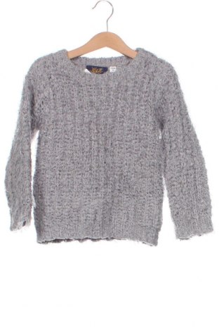 Детски пуловер, Размер 3-4y/ 104-110 см, Цвят Сив, Цена 9,69 лв.