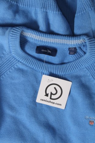 Детски пуловер Gant, Размер 15-18y/ 170-176 см, Цвят Син, Цена 46,00 лв.