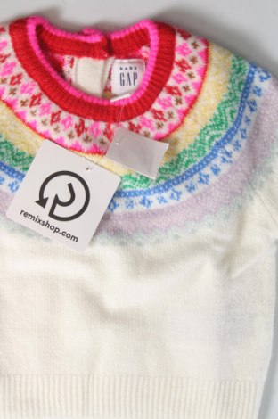 Детски пуловер Gap Baby, Размер 3-6m/ 62-68 см, Цвят Многоцветен, Цена 12,75 лв.