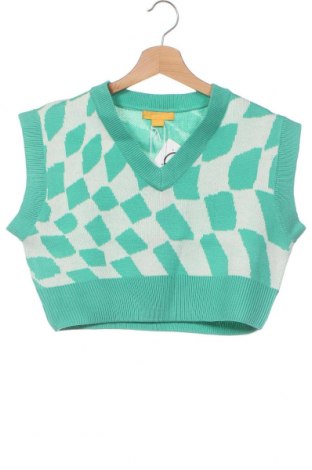 Детски пуловер Gina Tricot, Размер 8-9y/ 134-140 см, Цвят Зелен, Цена 11,50 лв.