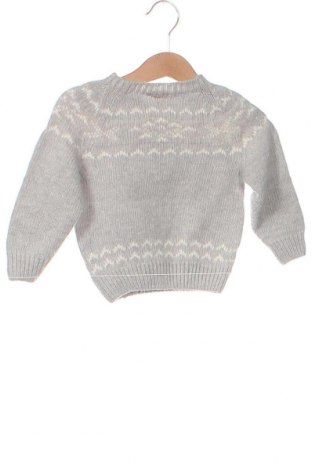 Детски пуловер Gocco, Размер 6-9m/ 68-74 см, Цвят Сив, Цена 17,85 лв.