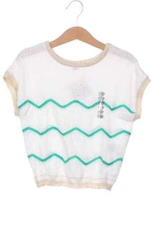 Детски пуловер Grain De Ble, Размер 4-5y/ 110-116 см, Цвят Бял, Цена 13,50 лв.