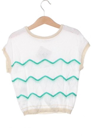 Детски пуловер Grain De Ble, Размер 4-5y/ 110-116 см, Цвят Бял, Цена 11,34 лв.