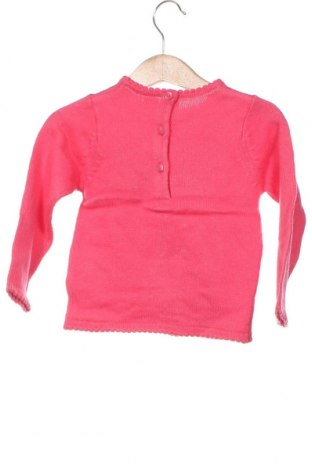 Детски пуловер Grain De Ble, Размер 12-18m/ 80-86 см, Цвят Розов, Цена 12,96 лв.