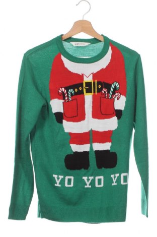 Детски пуловер H&M, Размер 12-13y/ 158-164 см, Цвят Многоцветен, Цена 9,61 лв.