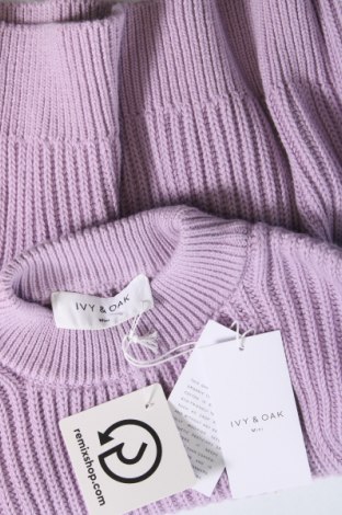 Детски пуловер Ivy & Oak, Размер 6-7y/ 122-128 см, Цвят Лилав, Цена 77,76 лв.