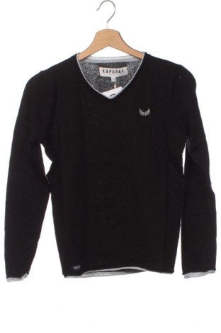 Детски пуловер Kaporal, Размер 11-12y/ 152-158 см, Цвят Черен, Цена 22,95 лв.