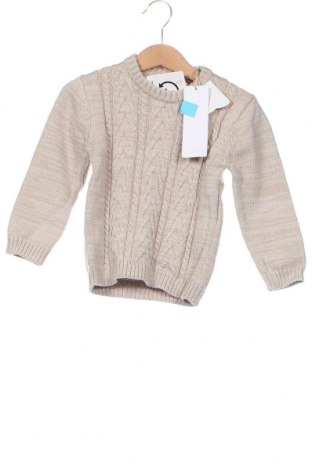 Детски пуловер Kiabi, Размер 18-24m/ 86-98 см, Цвят Бежов, Цена 16,20 лв.