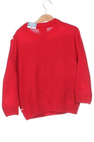 Детски пуловер Lefties, Размер 4-5y/ 110-116 см, Цвят Червен, Цена 14,58 лв.