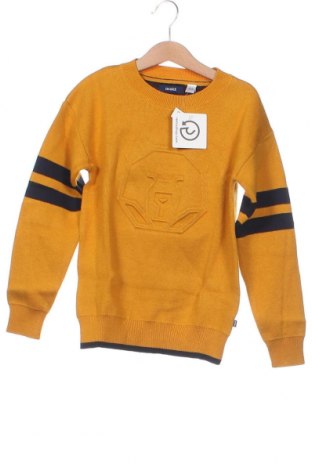 Детски пуловер Okaidi, Размер 7-8y/ 128-134 см, Цвят Жълт, Цена 16,20 лв.