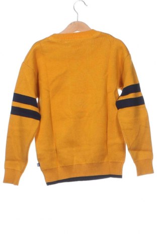 Детски пуловер Okaidi, Размер 7-8y/ 128-134 см, Цвят Жълт, Цена 27,00 лв.