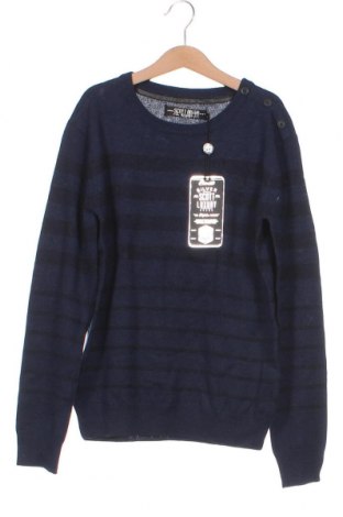 Детски пуловер Scott, Размер 11-12y/ 152-158 см, Цвят Син, Цена 16,52 лв.