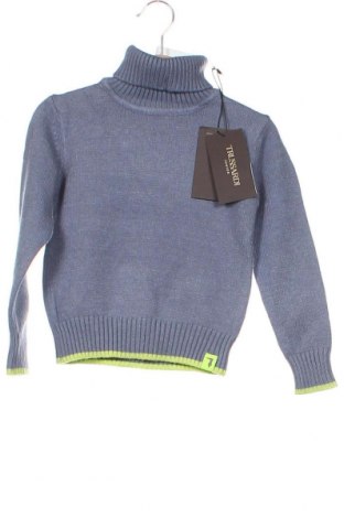 Детски пуловер Trussardi, Размер 18-24m/ 86-98 см, Цвят Син, Цена 77,76 лв.