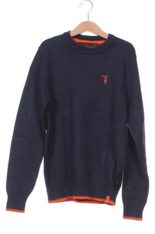 Детски пуловер Trussardi, Размер 11-12y/ 152-158 см, Цвят Син, Цена 82,08 лв.