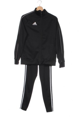 Παιδικό αθλητικό σύνολο Adidas, Μέγεθος 12-13y/ 158-164 εκ., Χρώμα Μαύρο, Τιμή 33,40 €