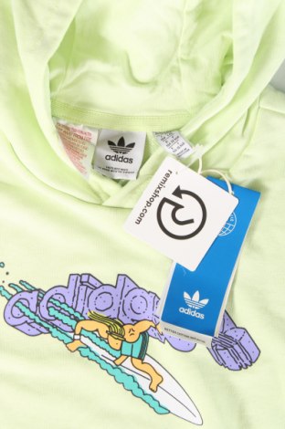 Детски суичър Adidas Originals, Размер 13-14y/ 164-168 см, Цвят Зелен, Цена 82,62 лв.