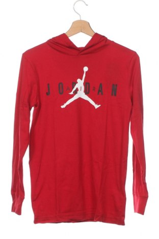 Детски суичър Air Jordan Nike, Размер 12-13y/ 158-164 см, Цвят Червен, Цена 112,00 лв.