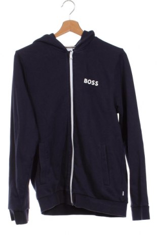 Gyerek sweatshirt BOSS, Méret 15-18y / 170-176 cm, Szín Kék, Ár 25 634 Ft